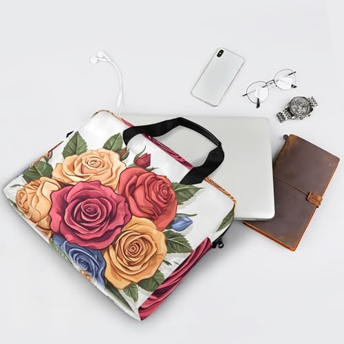 Maletín para portátil ALAZA con bolsa y correa, para laptop 13-15.6 pulg. miniatura 7