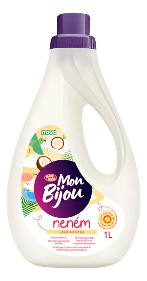 Lava-Roupas Líquido Mon Bijou Neném 1L