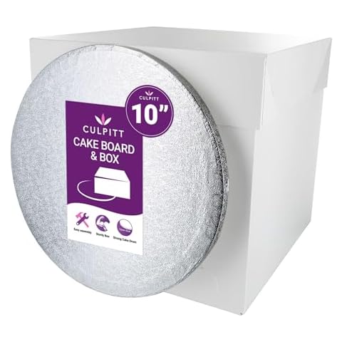 Culpitt 10" Cake Drum and Tall Box Set Cover