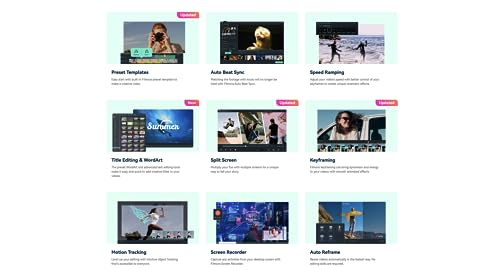 Image of [Version] Filmora Video Editor Lifetime Plan - 1 Device | AI Video Editing Software | Transferable to new System (Version 13, PC)