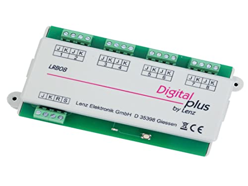 Preisvergleich Produktbild Lenz - LRB08 BELEGT- UND RUCKMELDER MIT 8 AUSGANGEN