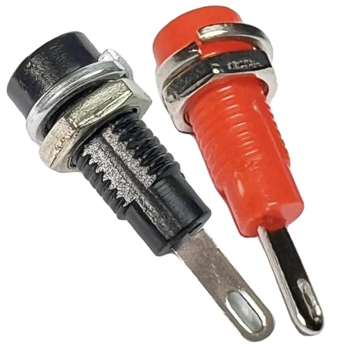 2mm Banana Jack Socket, par panel soldadura, 10 unidades miniatura 7
