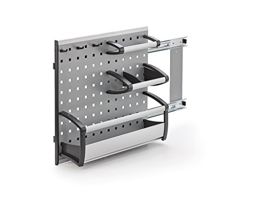 Preisvergleich Produktbild Hailo Vario Küchen-Abfalleimer, Grau, One Size