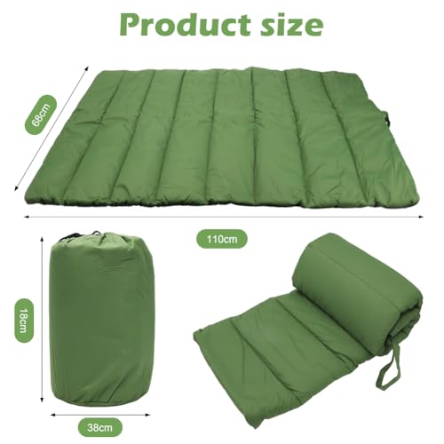 Gohytal Hundedecke Waschbares, 110 x 68cm Hundematte Komfort und Weiches Wasserdichtes Hundebett, Hundekissen für Reise Camping Outdoor Hundematte für Kleine, Mittelgroße Hunde