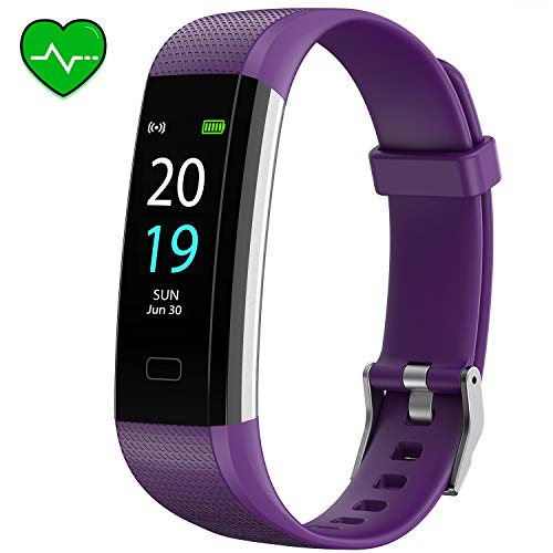 Akasma Fitness Tracker HR, S5 Activity Tracker Watch with Heart Rate Monitor, Pedometer