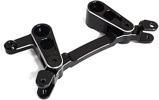 Integy RC Model C28831BLACK Billet Machined Steering Bell Crank Set for Arrma 1/10 Granite 4X4 3S BLX