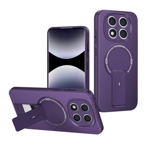 �Ή��@�� for Redmi Note 15 Pro ���C�z���X�^���h 2-in-1�yTPU+PC�z�J�����ی�X�^���h �ϐk�P�[�X Purple