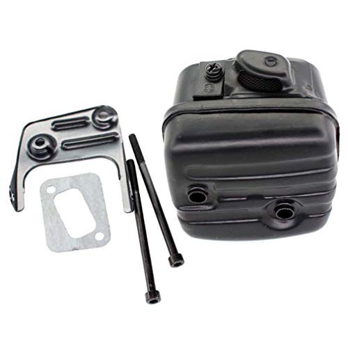 AISEN Exhaust Pipe for Husqvarna 345 346 350 351 353 with Seal Sheet Metal Screw Replace 503 86 28-03