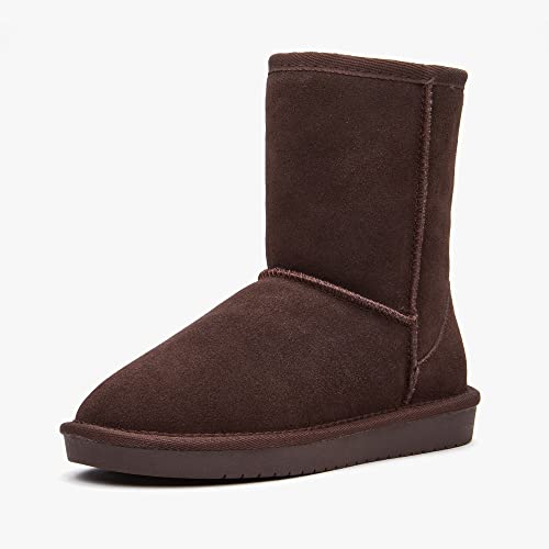 Weestep Women's Mid Calf Classic Mid Calf Winter Comfort Warm Snow Boots #TOP1