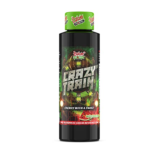 Crazy Train – Psycho Pharma’s non-alcoholic energy shot … With a Twist! (4)