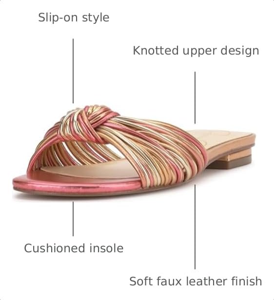 Image of Jessica Simpson Women's Dydra Knotted Flat Sandal