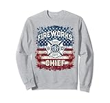 Pyro Manager Bang, Leiter der Sicherheitsabteilung von Patriotic FIREWORKS Sweatshirt