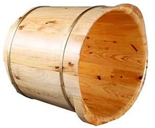 Spa de pies de madera cypress para uso en casa miniatura 6