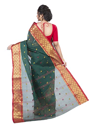 Image of Woven Tangail Pure Cotton Saree
