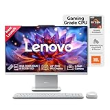 Lenovo IdeaCentre AIO Ryzen 5 7535HS 23.8" FHD IPS All-in-One Desktop (8GB RAM/512GB SSD/Win11/Microsoft 365 Basic + Office 2024/3Wx2 Speakers/5MP+IR Camera/Wireless Keyboard & Mouse), F0HR00BCIN