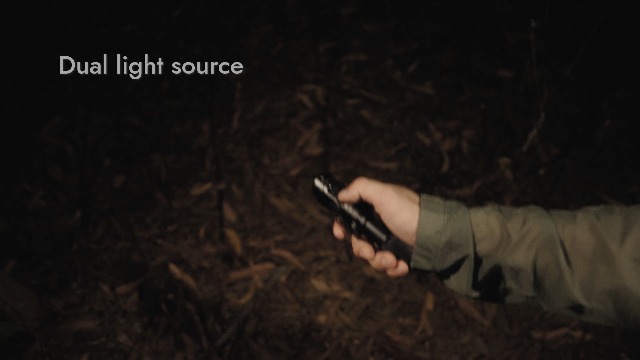 Image of WUBEN L1 Rechargeable Flashlight High Lumens, 2000 Lumen Bright Tactical Flashlight, Dual Light Sources Pocket Flashlight, IP68 Waterproof Magnetic Camping Flashlight for Home Outdoors Emergency (P9)