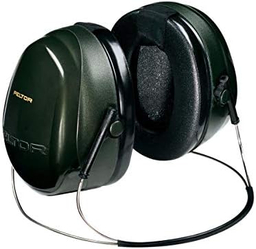 3M - H7B Peltor Optime 101 Behind-the-Head Earmuff, Hearing Protection, Ear Protectors, NRR 26 dB Green