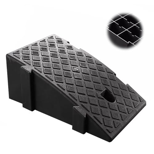 Rampa para bordillo portátil de plástico resistente 7.5 pulgadas
