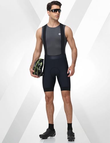 Nepest Men\'s Cycling Base Layer Sleeveless Vests Bike Mesh Undershirt Lightweight Biking Shirts Tank Tops Grey,L - Thumbnail 3