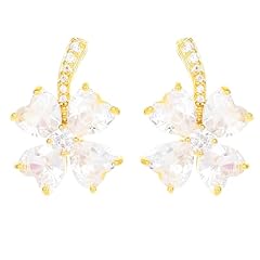 Apr-Diamond-14K Gold-1 Plated