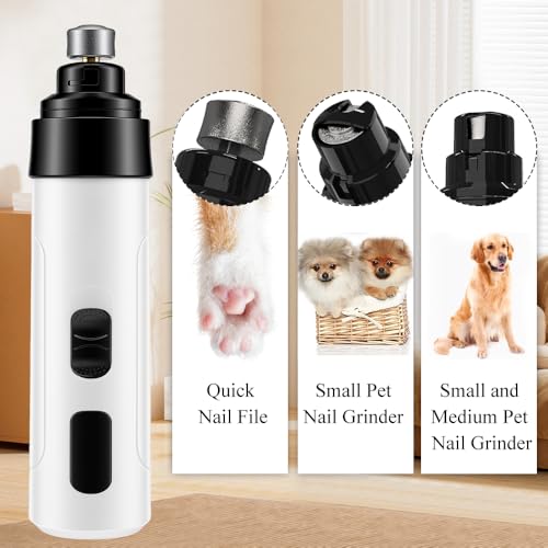 Lime à ongles chien électrique basse fréquence doux pour griffe