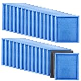 MyfatBOSS 30PCS #3 Fish Tank Filters, Aquarium Filter Cartridge Compatible with Rite-Size C & Fit for EZ-Change #3 20-40/30-60 Gallon Fishtank Power Filter Replacement