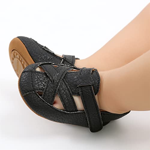 Colour Kids Out Soild Floor First Non-Slip Hollow Walkers Toddler 018M Sandals Barefoot Baby Water Shows for Kids3