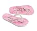 Lillian Rose Maid of Honor Women Large 9-10 Flip Flops, 12" by 10" by 1.5"