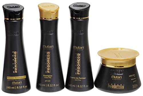 Qual a Melhor Progressiva com Formol de 2025? Melhores Ranking 10 Progressiva Progress 240ml + Kit Manutenção Progress Shampoo+Cond+Masc Mutari