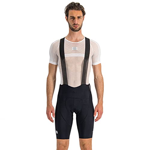Sportful Classic Bibshort Short de Cyclisme, Noir/Bronze, L Homme Cover