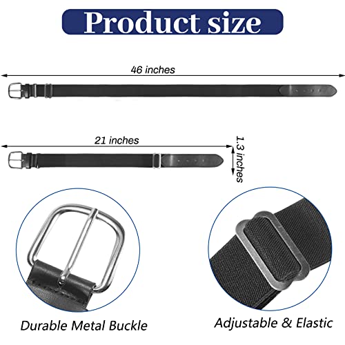 Extpro Baseball/Softball Socks Belt,Elastic Baseball Belt Mens Baseball Socks Cap Set For Adults Youth (Black,Youth) #TOP3