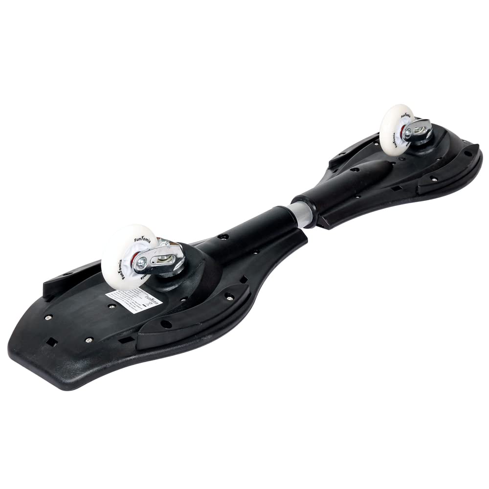 Funtomia Waveboard Original Rosa Diseño Floral con Ruedas LED y Rodamientos Mach1