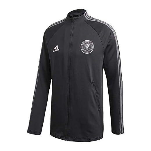 adidas Inter Miami Fc Adult Anthem Track Jacket Black/Pink M