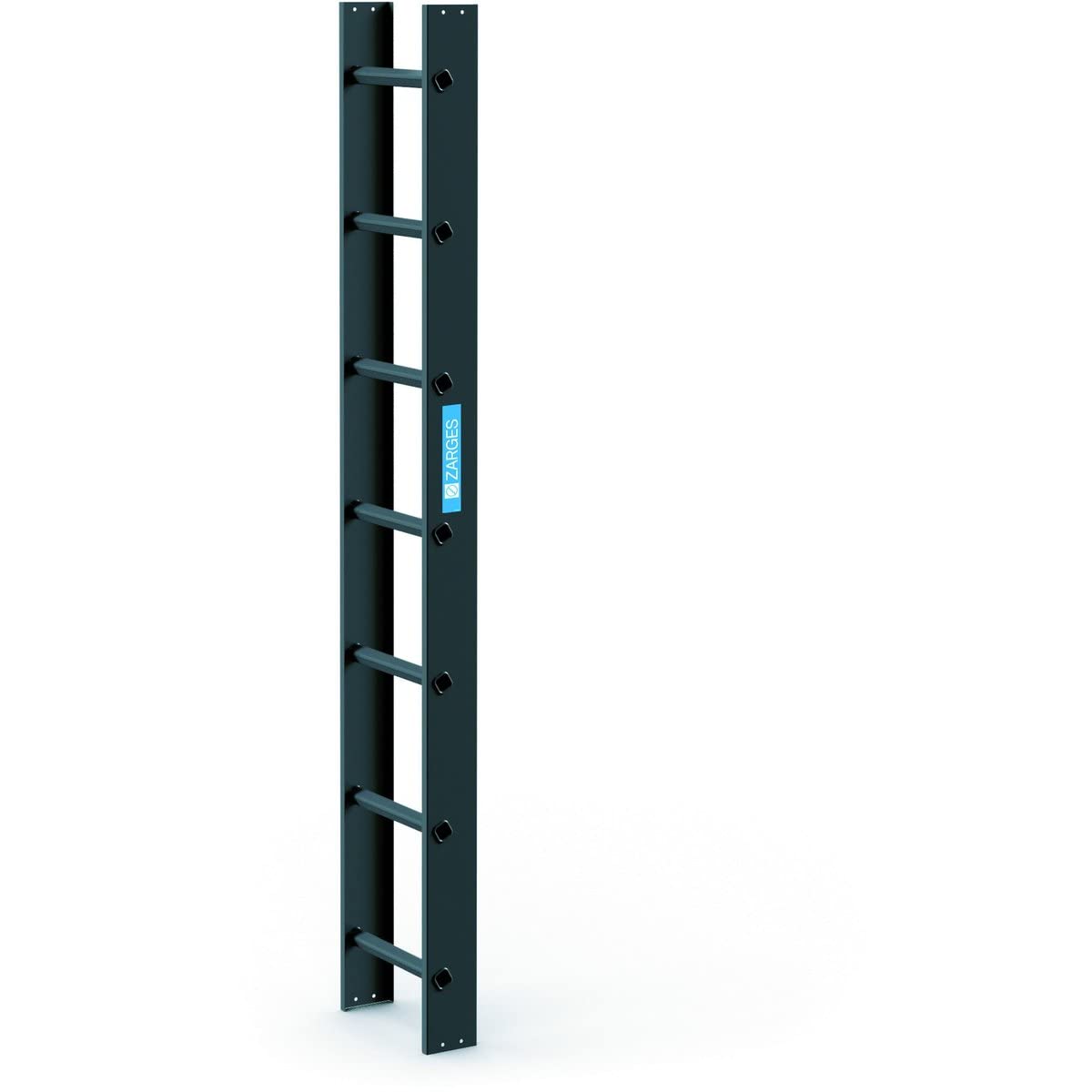 ZARGES Dachleiter 2,0 m Anthrazitgrau 7 Sprossen Z300