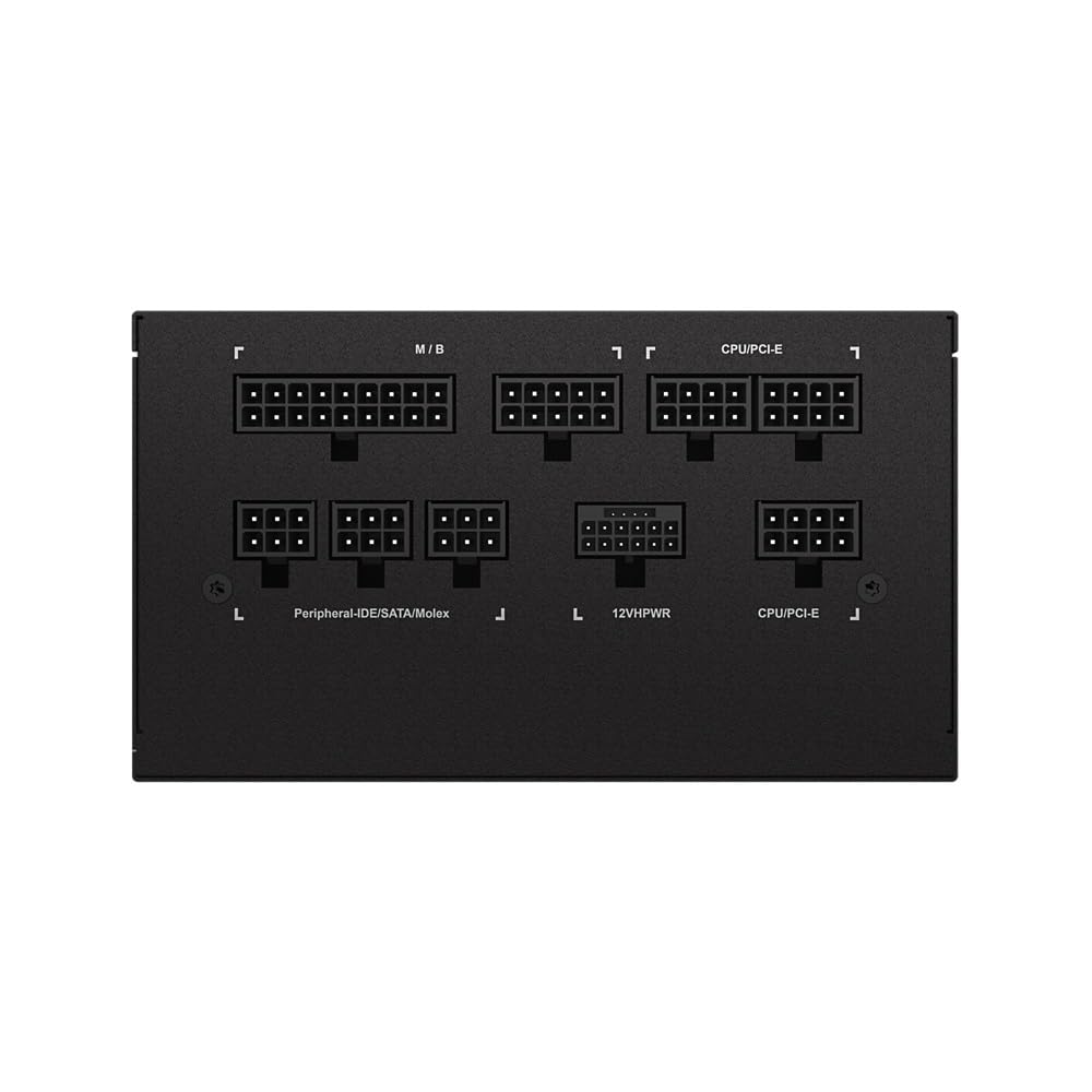 Gigabyte UD750GM PG5 80 Plus Gold - Fuente de alimentación PCIe 5.0 totalmente modular de 750 W, ATX 3.0, conector GPU 12VHPWR, cables planos, 5 años de garantía