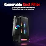 Skytech Blaze4 Mini Gaming PC Desktop, Ryzen 7 5700 3.7 GHz (4.6GHz Turbo Boost), NVIDIA RTX 4060 8GB GDDR6X, 1TB SSD, 16GB DDR4 RAM 3200, 650W Gold PSU, Wi-Fi, Win 11 Home - Image 2