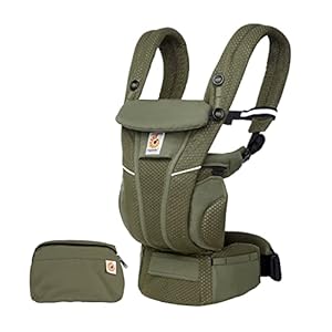 Ergobaby Omni Breeze Olivgrün Babytrage