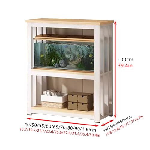 Vitrine pour reptiles Larrium grand espace de rangement noir - 3