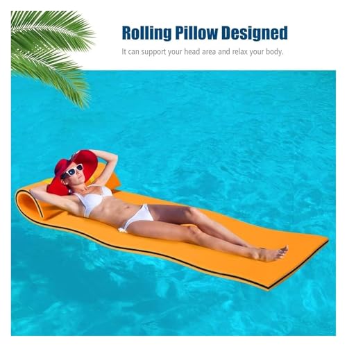 Tapis flottant en mousse pour lac et océan île d'eau enroulable - 2