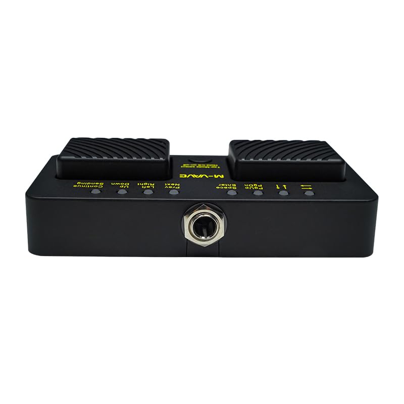 M-Vave Cube Turner Pro - Bluetooth foot pedal for sheet music/lyrics on Phones, Tablets and Computers - Image 2
