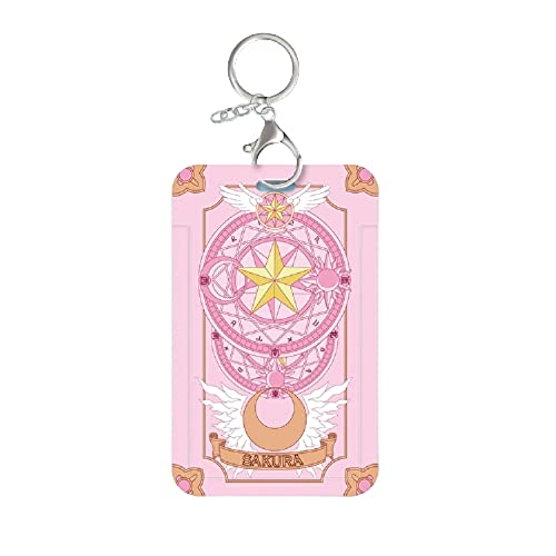 カードキャプターさくら さくら展 ダイカットパスケース　キーホルダー カードキャプターさくら さくら展 ダイカットパスケース
