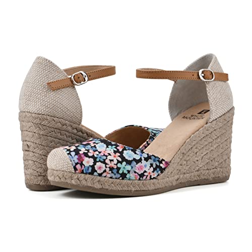 Image of WHITE MOUNTAIN Women's Mamba Espadrille Wedge Sandal