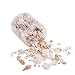 PH PandaHall Lot of 300g Mixed Style Cowrie Cowry Seashells Oval Spiral Shells with Holes for Craft DIY
