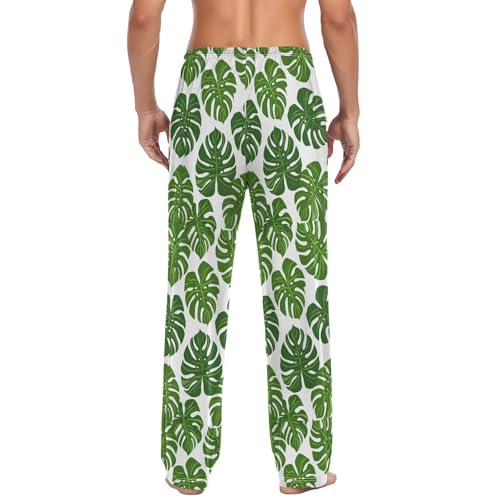 Halloween Skull Pajama Pants for Men Funny, Mens Sleep Lounge Pants Pajama Bottoms Lightweight2