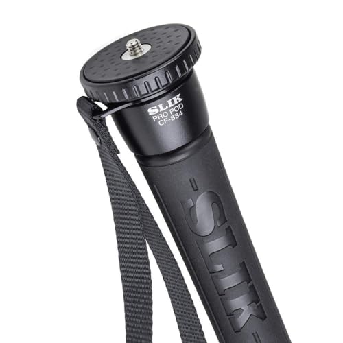 Slik PRO POD CF-834 Carbon Fibre Monopod, Black - Image 3