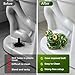 Funny Frog Toilet Bolt Covers - Ceramic Bathroom Decoration, Tool-Free Covers for Toilet Seat Upgrade, 2.17 Inch Base Fits Standard Bolts (A-2Pcs)