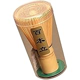 BLOSUM Cepillo de Madera para té Matcha japonés, Batidor Matcha Hecho a Mano (Chasen),Accesorio de...