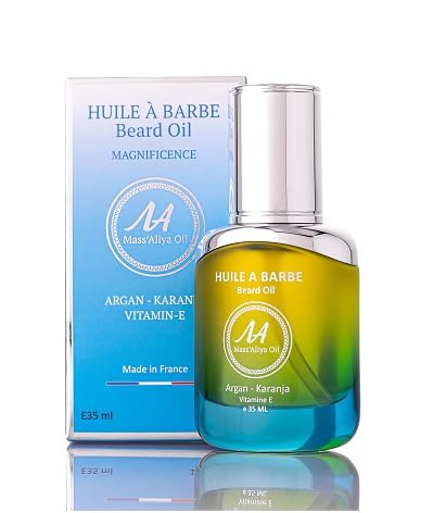 MASSALIYA OIL-beard oil.Made in France. Beard,mustache,and hair growth.Skin care,moisturization,protection.Argan, Jojoba,Castor oil,Karanja.Unique perfume- quality oil.Alcohol-free (MAGNIFICENCE)