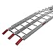 1pc 7.5' Motorcycle ramp Aluminum Arched Foldable Folding Loading ATV Dirt Bike Ramp 750Lbs Capacity