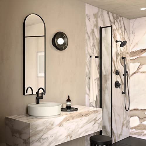 Moen Matte Black 8-Inch Shower Arm And Flange, S122Bl #TOP3